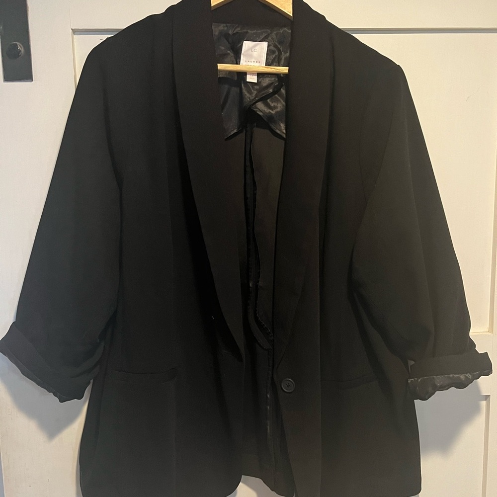 Lauren Conrad Women's Black Blazer